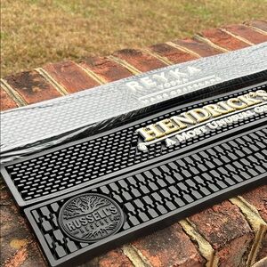 Reyka,Hendricks and Russell’s reserve Bar mats